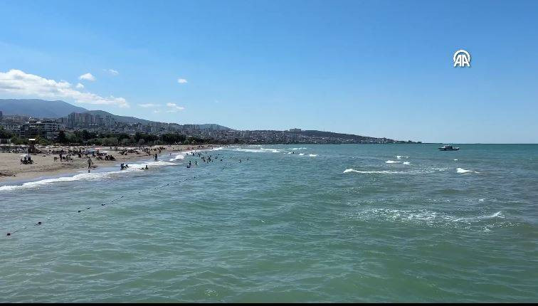 Denize girenleri havadan, karadan ve denizden uyardılar - Resim: 11